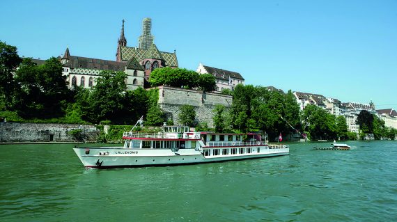 Rhein bei Basel Foto Basler Personenschifffahrt AG
