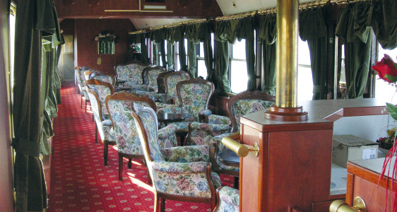 Salonwagen Foto: DNV-Tours